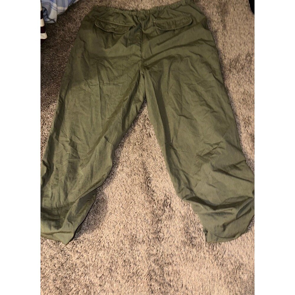 Free people army green cropped pants - Picture 6 of 7